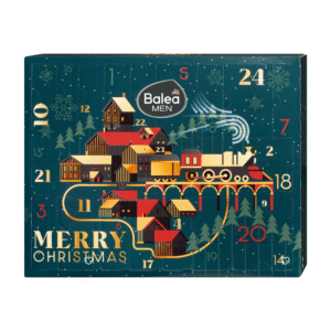 Balea Men Adventskalender 2025 beauty mit Duschgel, Shampoo, Rasiergel, Creme für Männer
