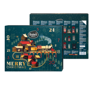 Balea Men Adventskalender 2025 beauty mit Duschgel, Shampoo, Rasiergel, Creme für Männer