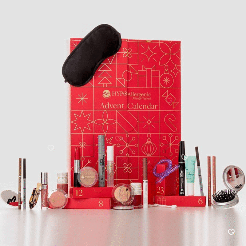 Bell Adventskalender 2025 Beauty Hypoallergenic für alle Hauttypen verträglich enthält Make-up und Pflegeprodukte