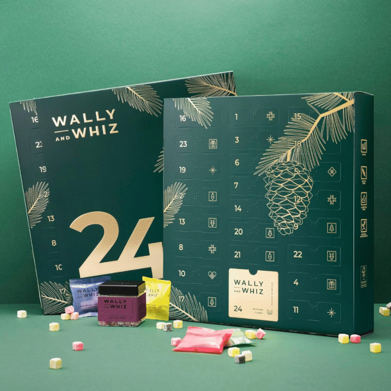 Wally and Whiz Adventskalender 2025 Foodie mit dänischem Weingummi