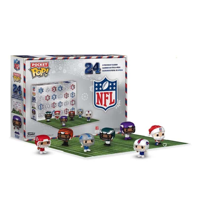 Funko Pop NFL Adventskalender 2026 mit Pocket POP! Figuren und Türchen