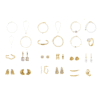 Heideman Adventskalender 2025 mit 25 Schmuckstücken aus Edelstahl in Gold, Silber, Roségold und Bicolor für stilbewusste Frauen.