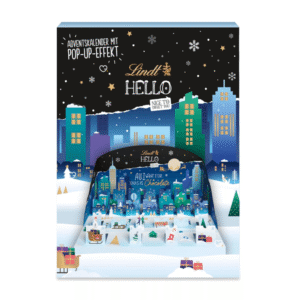 Lindt Hello adventskalender 2025 chocolate mit Schokolade