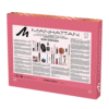 Manhattan adventskalender 2025 beauty mit Mascara, Kajal, Lippenstift und anderen Make-up Artikeln