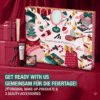 Manhattan adventskalender 2025 beauty mit Mascara, Kajal, Lippenstift und anderen Make-up Artikeln