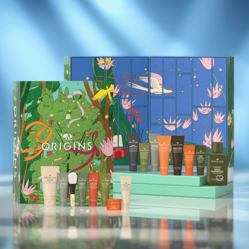 origins adventskalender 2025 mit 24 beauty - Kosmetik-Überraschungen