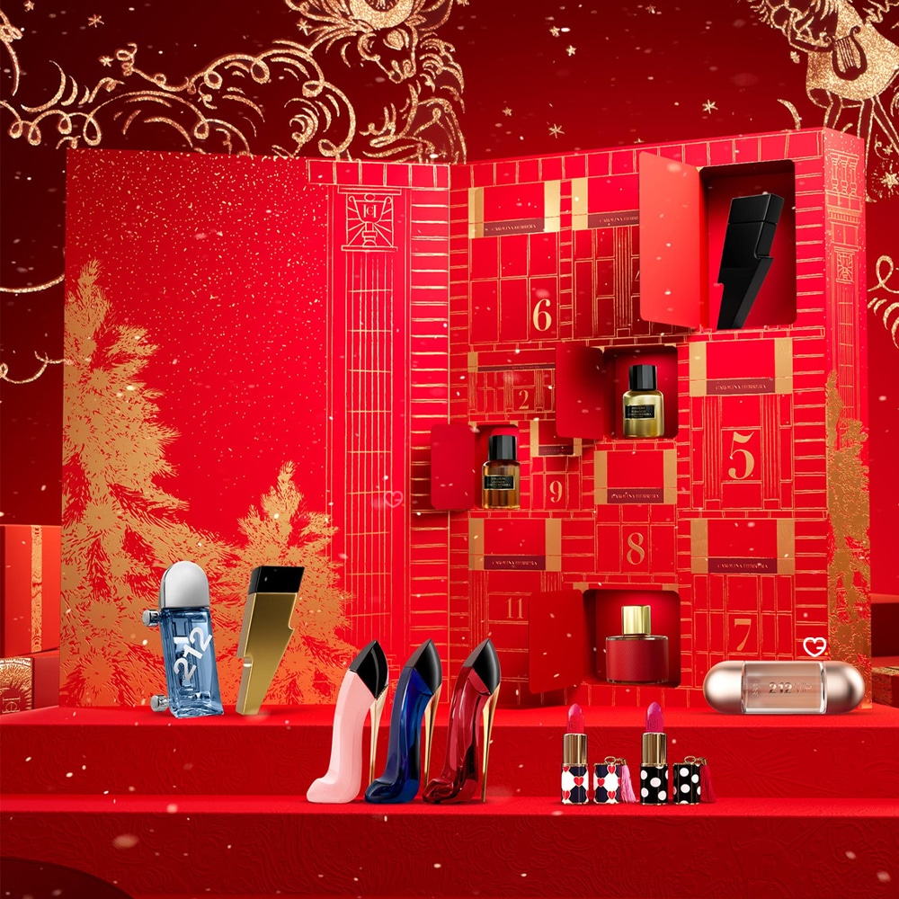 Carolina Herrera Adventskalender Beauty Parfum Makeup