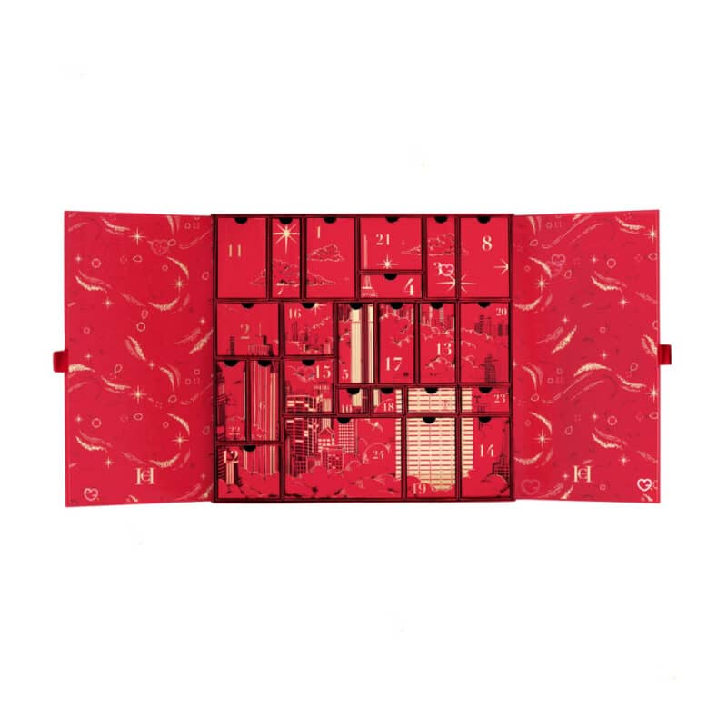 Carolina Herrera Adventskalender, Good Girl Schuh-Flakon als Signatur des Hauses