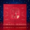 Carolina Herrera Adventskalender, Make-up-Türchen mit Lippenstift und Blusher des Hauses