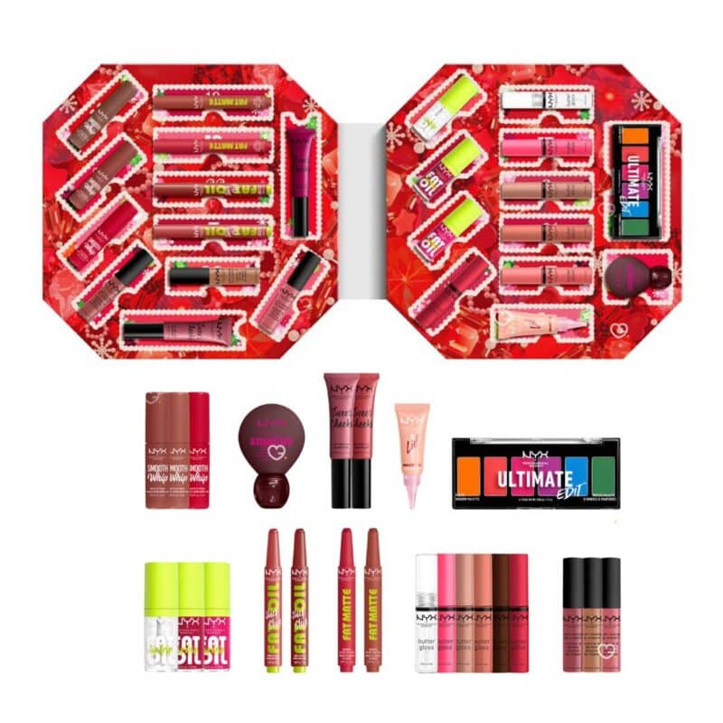 Lippenprodukte der NYX Bling Box 2026, Butter Gloss und Fat Oil Lip Drip