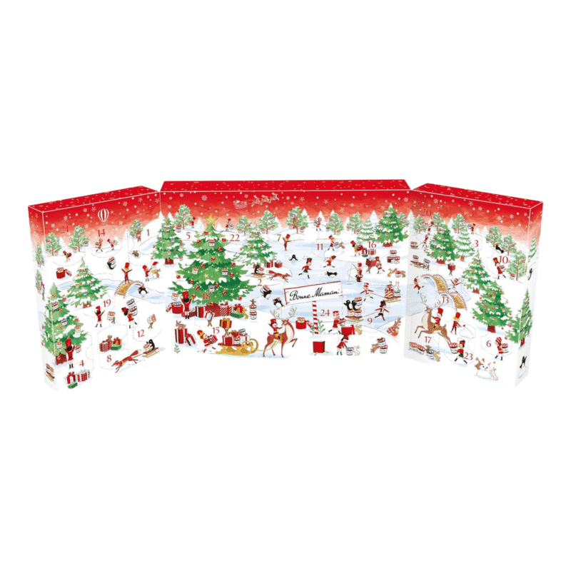 Bonne Maman Adventskalender 2025 Foodie mit 24 Marmeladen Gläsern