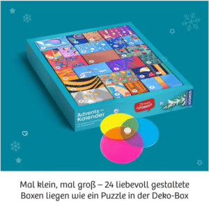 Experimentierkasten Adventskalender 2025 Toy mit 24 tollen Experimenten für Kinder ab 7 Jahren