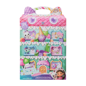 Gabbys Dollhouse Adventskalender 2025 mit 24 Figuren und Accessoires rund um Gabby die Katze, ihre Freunde und das Thema Weihnachten – das ideale Geschenk für Kinder und kleine Mädchen
