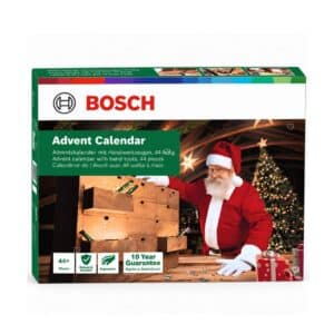 Bosch Adventskalender 2026, Verpackung des 44-teiligen Handwerkzeug-Sets