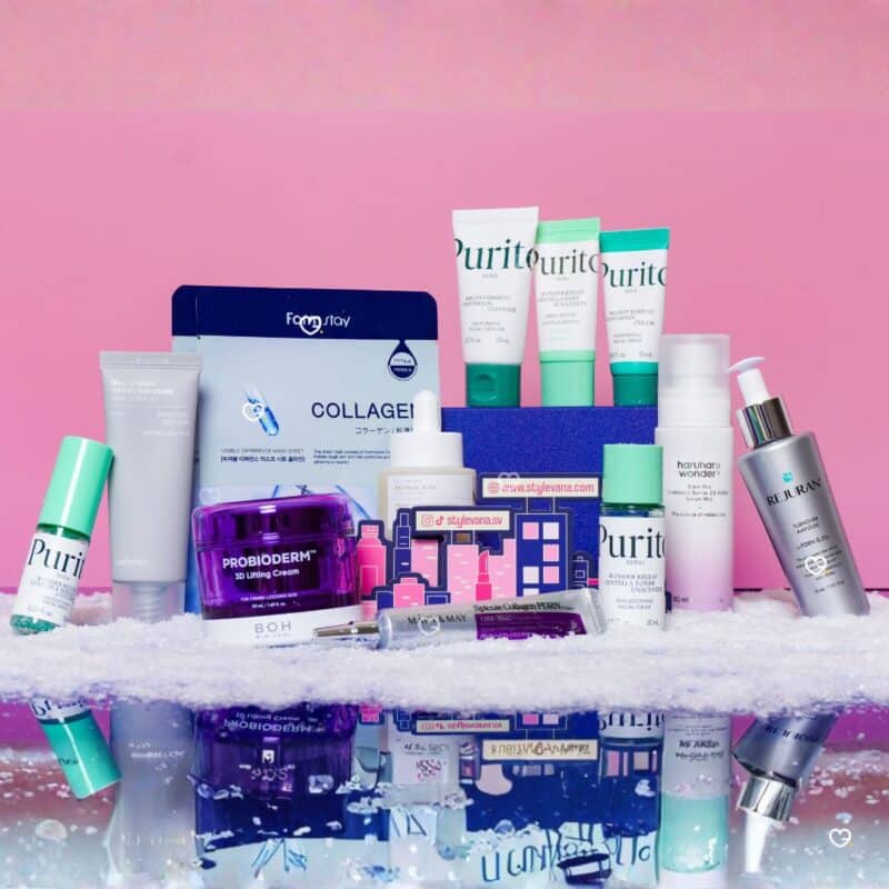 Stylevana Adventskalender 2026 weitere enthaltene Hautpflege- und Make-up-Produkte