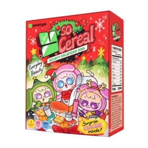 YesStyle Adventskalender 2026 „Y So Cereal“, geschlossene Müslischachtel mit 25 Türchen