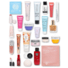 Asos Adventskalender 2025 mit 25 Beauty-Highlights für Gesicht, Körper, Haare und Make-up in festlicher Box.