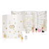 Dior Adventskalender 2025 als luxuriöse Box mit 24 Miniaturen aus Parfum, Make-up, Pflege und Duftkerze.