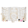 Dior Adventskalender 2025 als luxuriöse Box mit 24 Miniaturen aus Parfum, Make-up, Pflege und Duftkerze.