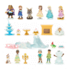 Disney Once Upon a Story Adventskalender 2025 mit 24 Mikrofiguren und Zubehör beliebter Disney-Charaktere zum Sammeln.