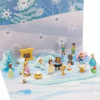 Disney Once Upon a Story Adventskalender 2025 mit 24 Mikrofiguren und Zubehör beliebter Disney-Charaktere zum Sammeln.