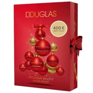 Douglas Make up Adventskalender 2025 mit 24 Luxus-Beauty-Überraschungen im Wert von 400 €, inkl. Pflege, Düfte und Make-up.