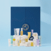 ESPA Adventskalender 2025 in edler Box mit 25 Luxus-Skincare-Überraschungen, darunter 7 Produkte in Originalgröße.