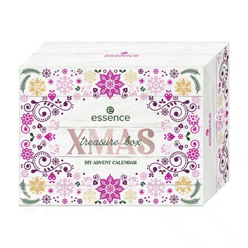 Essence DIY Adventskalender 2025 mit 24 Beauty-Überraschungen für Gesicht, Augen, Lippen und Nägel plus DIY-Papiertütchen