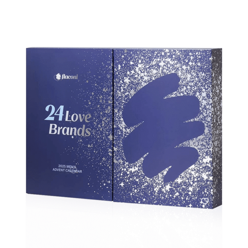 Flaconi Men Adventskalender 2025 mit 24 Pflege- und Duft-Highlights für Herren, limitierte Luxus-Edition in eleganter Box.