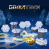 Gravitrax Adventskalender 2025 mit 64 Kugelbahn-Teilen inkl. goldener Kugel, Spezialkurven und exklusiven Bauelementen