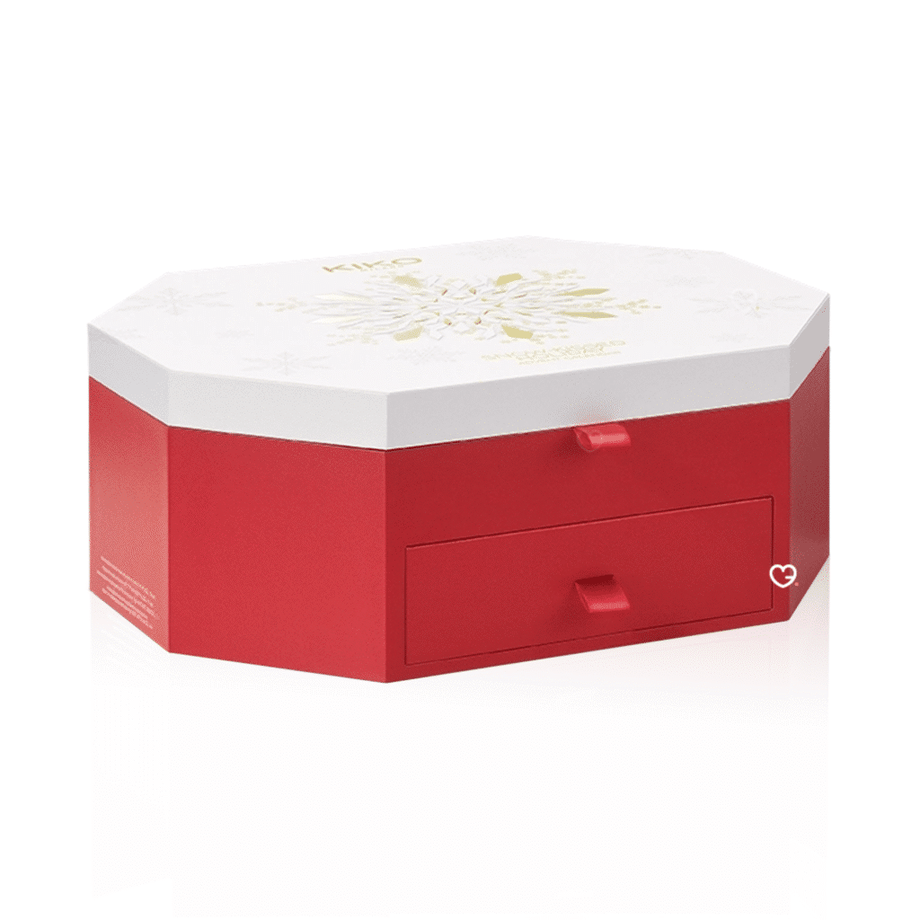 Kiko Adventskalender 2025 mit 24 Beauty-Highlights aus Make-up, Hautpflege, Accessoires und festlicher Limited Edition.