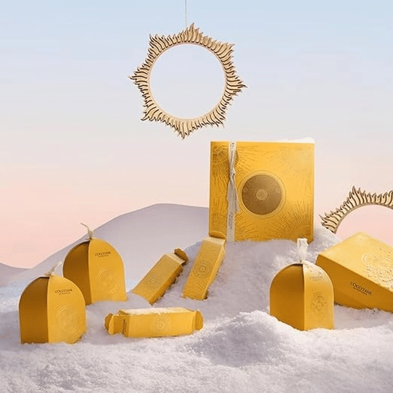 L’Occitane en Provence – klassisch Adventskalender 2025 mit 24 Beauty-Minis aus Haut-, Körper- und Haarpflege in festlicher Box.