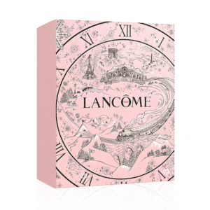 Lancôme Adventskalender 2025 in festlicher Box mit 24 Luxus-Beauty-Überraschungen aus Pflege, Make-up und Parfum.