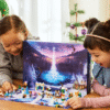 Lego Disney Adventskalender 2025 (43273) mit 24 Mini-Modellen, 5 Frozen-Figuren, Brettspiel und 231 Teilen für kreativen Spielspaß