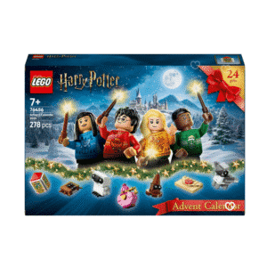 Lego Harry Potter (76456) Adventskalender 2025 mit 278 Teilen, 8 Minifiguren in Hogwarts-Pullovern und magischen Kreaturen.