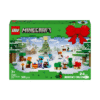 Lego Minecraft (21280) Adventskalender 2025 mit 24 Türchen, 300 Teilen und festlichen Minifiguren für winterliche Bauszenen