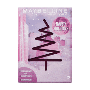 Maybelline Adventskalender 2025 mit 24 Beauty-Überraschungen für Augen, Lippen, Gesicht, Nägel und Skincare in festlicher Box
