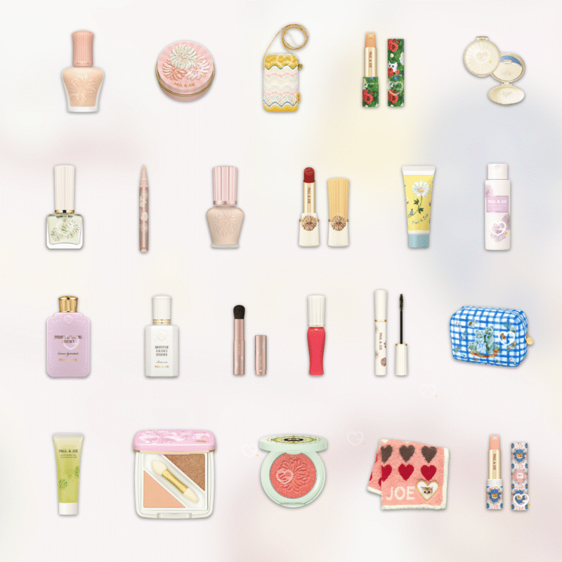 Paul and Joe Adventskalender 2025 mit 24 luxuriösen Beauty-Überraschungen aus Make-up, Pflege und Accessoires in limitierter Edition