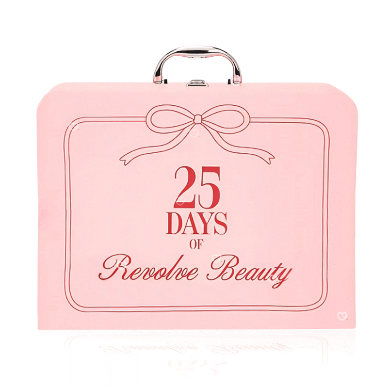 Revolve Adventskalender 2025 mit 25 Luxus-Beautyprodukten von Marken wie Olaplex, Dr. Barbara Sturm und Pat McGrath
