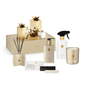 Rituals Premium Adventskalender 2025 mit 25 luxuriösen Beauty- und Wellness-Überraschungen in edler festlicher Box.