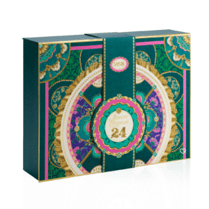Sabon Adventskalender 2025 mit 24 luxuriösen Beauty-Produkten wie Peelings, Duschölen, Cremes und Masken in festlicher Box.