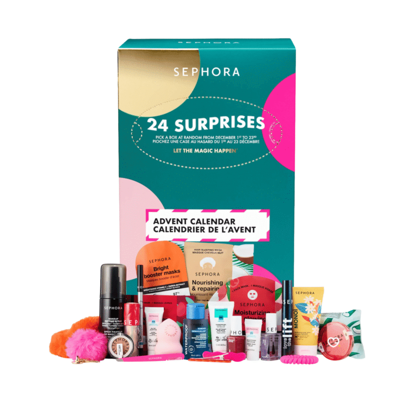 Sephora Collection Adventskalender 2025 mit 24 Beauty-Überraschungen aus Make-up, Skincare, Accessoires und Bath-Produkten.