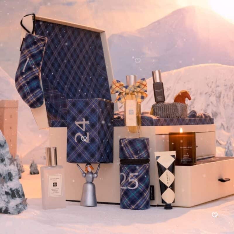 Jo Malone Adventskalender 2026, Auswahl der 25 Produkte