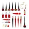 Inhalt des Christian Louboutin Adventskalenders 2026: Duefte, Lippenstifte, Nagellack und Charms