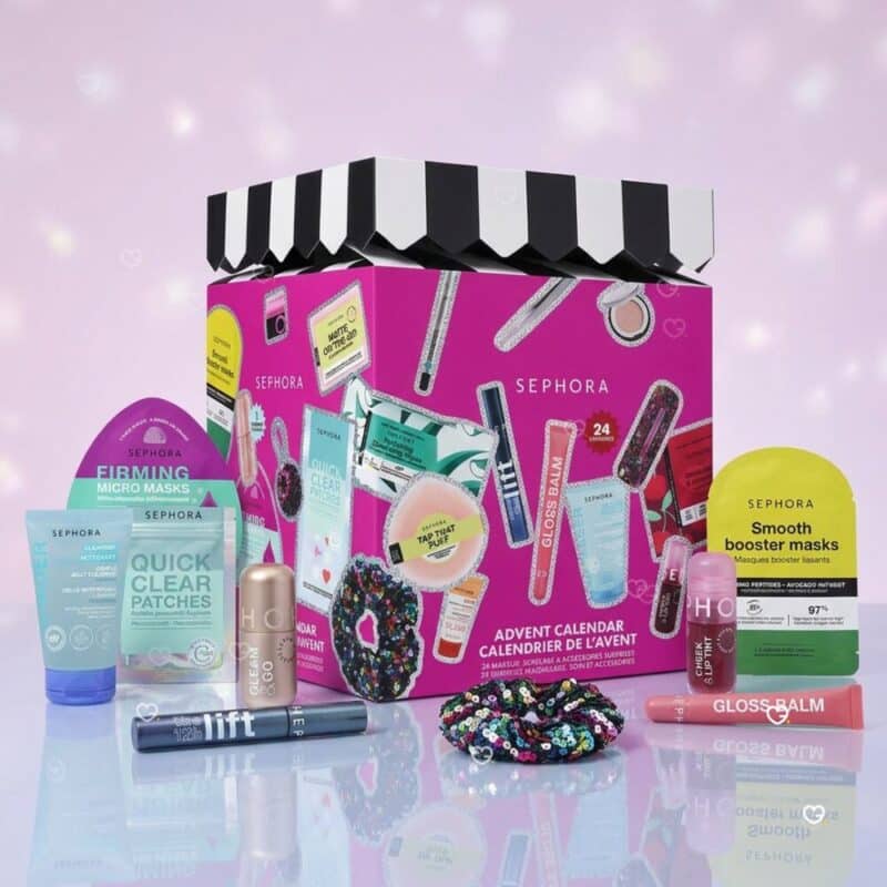 Produkte des Beauty Adventskalender Sephora Collection 2026