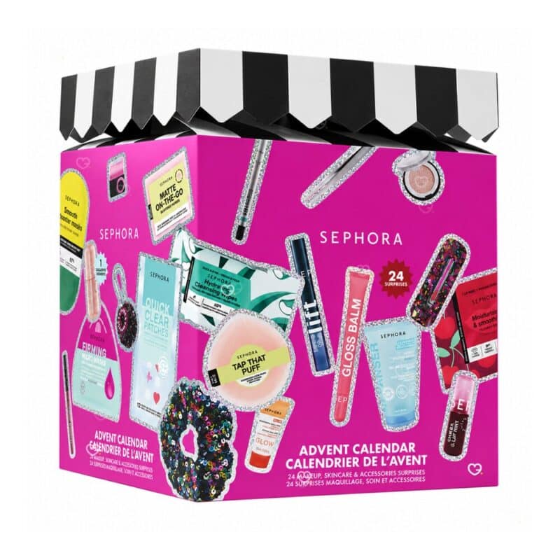 Sephora Collection Adventskalender 2026 Verpackung mit 24 Türchen