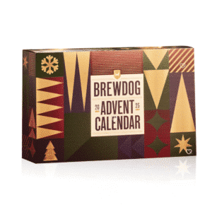 Brewdog Adventskalender 2025 mit 24 Craft-Bieren und Glas, limitierte Edition für neugierige Bierliebhaber:innen.