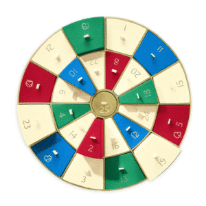 Jo Malone Adventskalender 2025 mit 25 luxuriösen Mini‑Düften, Kerzen und Pflege in eleganter creme‑goldener Geschenkbox.