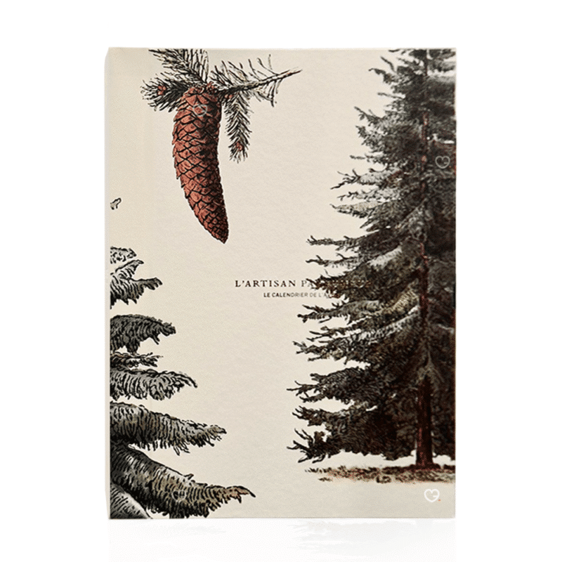 L'Artisan Parfumeur Adventskalender 2025 mit 24 luxuriösen Düften, Pflege und Accessoires in eleganter gold‑weißer Box.