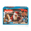 Makita Adventskalender 2025, limitierte Edition mit 24 Werkzeugen und Zubehör für Heimwerker und Markenfans.